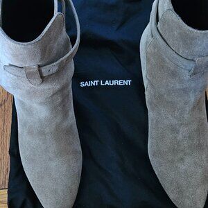 SAINT LAURENT Suede Booties 39 EU/8.5 US